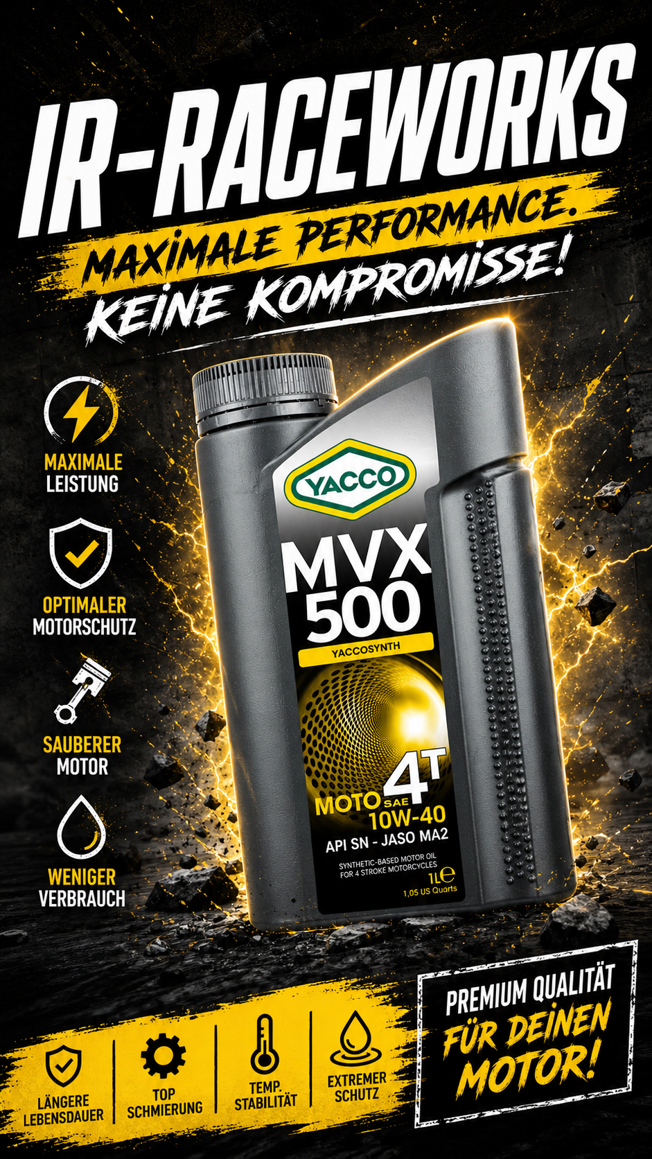 MVX 500 4T 10W40