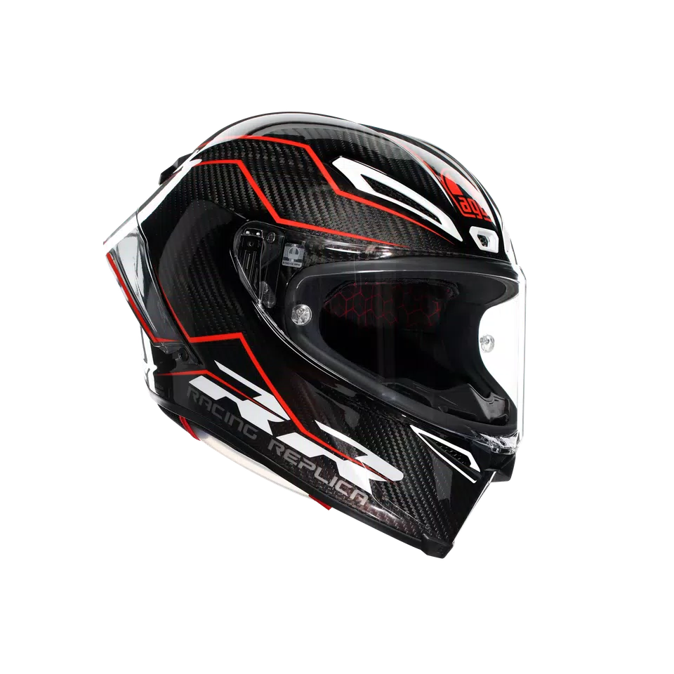 AGV Pista GP RR Performante Carbon-Rot